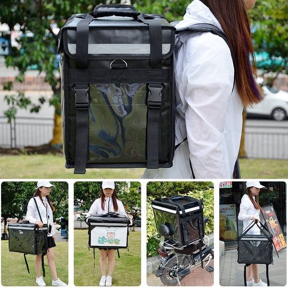 Backpack Delivery Box Insulation Bag,D