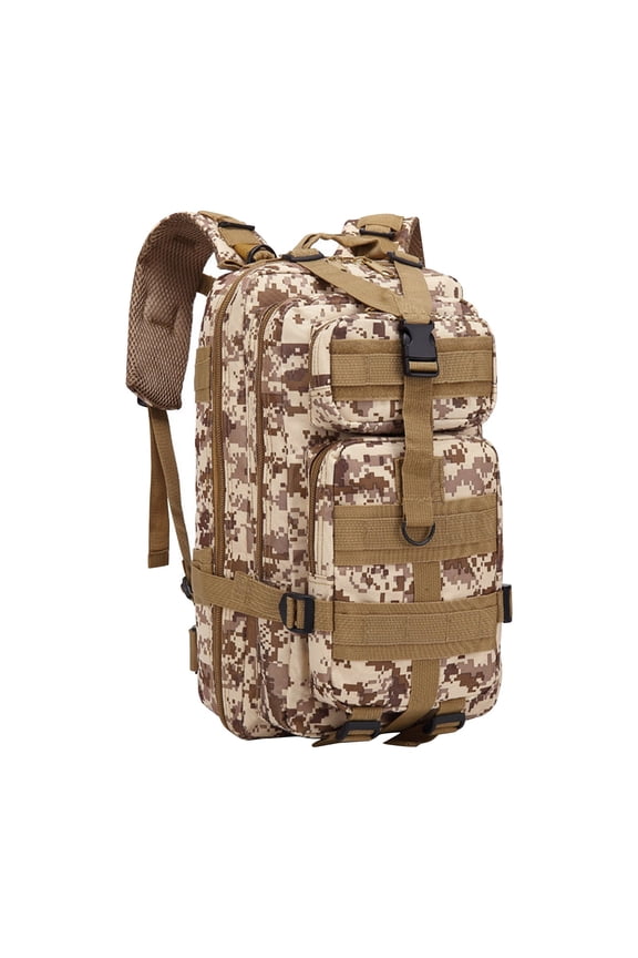 Backpack Desert Digital Camo Hero Style Multi Functional Daypack for Outdoor Hiking Camping Hunting Travel Sports One Pack