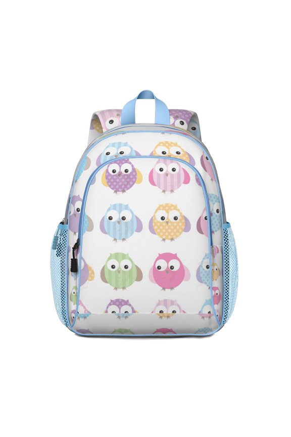 Backpack Designed with Watercolor Owl Illustrations and Lightweight Comfort for Commuting, Business Trips and Everyday Carry Organization