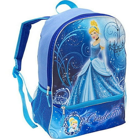 Backpack - Disney - Cinderella Blue New 333002