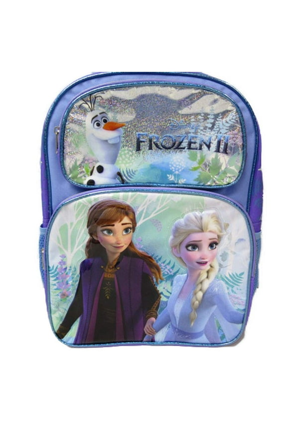 Backpack - Disney - Frozen 2 - Magical Nature Purple 16" New 008730