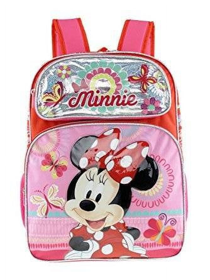 Backpack - Disney - Minnie Mouse Pink New 13558