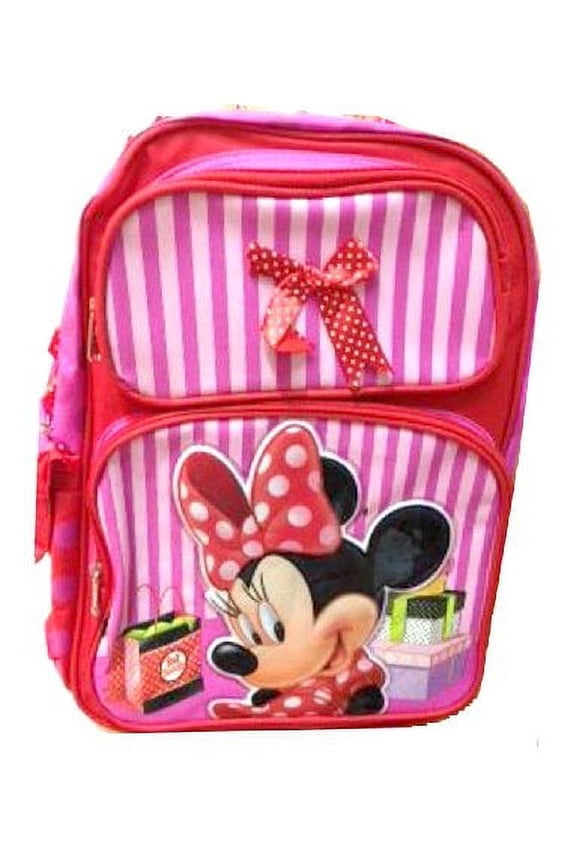 Backpack - Disney - Minnie Mouse - Red Shopping New School Bag 617745