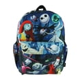 thumbnail image 1 of Nightmare Before Christmas Deluxe Oversize Print Large 16" Backpack with Laptop Compartment - A19607, 1 of 4