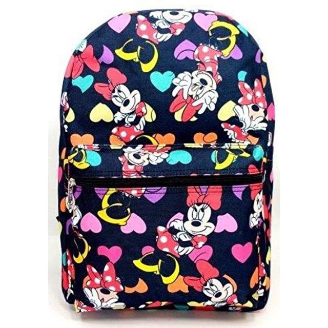 Backpack - Disney - w/Hears School Bag New 100292