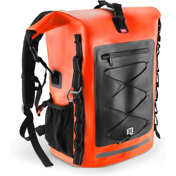 Backpack Dry Bag 35L/55L/85L - Heavy Duty Roll-Top Hiking Backpack Sack Keeps Gear Dry for Travel, Kayaking, Boating, Camping, Rafting and Fishing