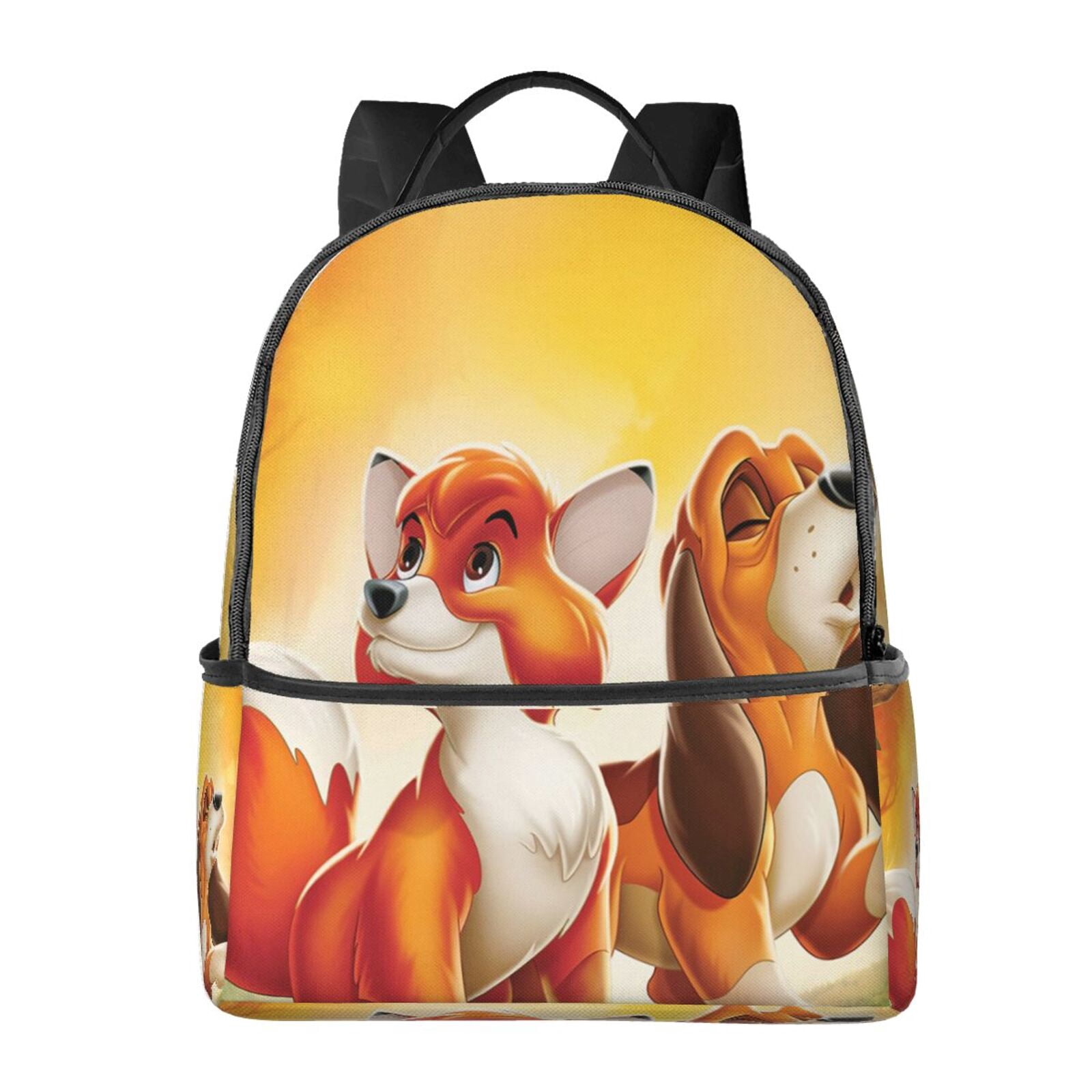 Backpack Fashion Print Large Capacity Lightweight Shoulder Bag F_ox and ...