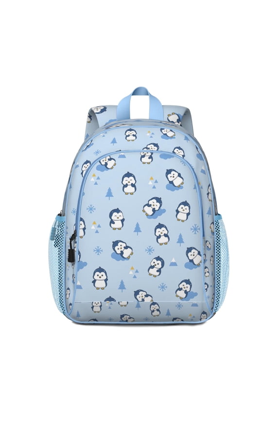 Backpack Featuring Charming Penguin Artwork with Water Resistant Fabric and Large Capacity Storage for Daily Commuting, Business Travel and Weekend Adventures