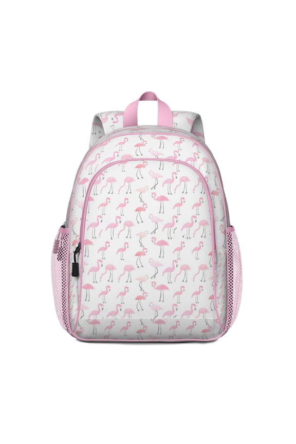 Backpack Featuring Vibrant Flamingo and Sunset Artwork with Spacious Interior Storage and Water Resistant Protection for Daily Carry and Travel Organization