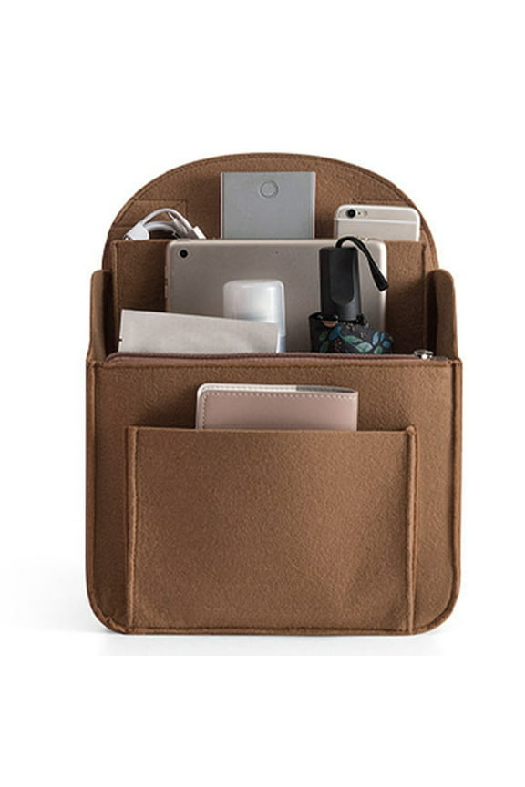 Backpack Felt Insert Pocket Lightweight Shoulder Bag Handbag Travel Rucksack Purse Insert Bag for Women Men