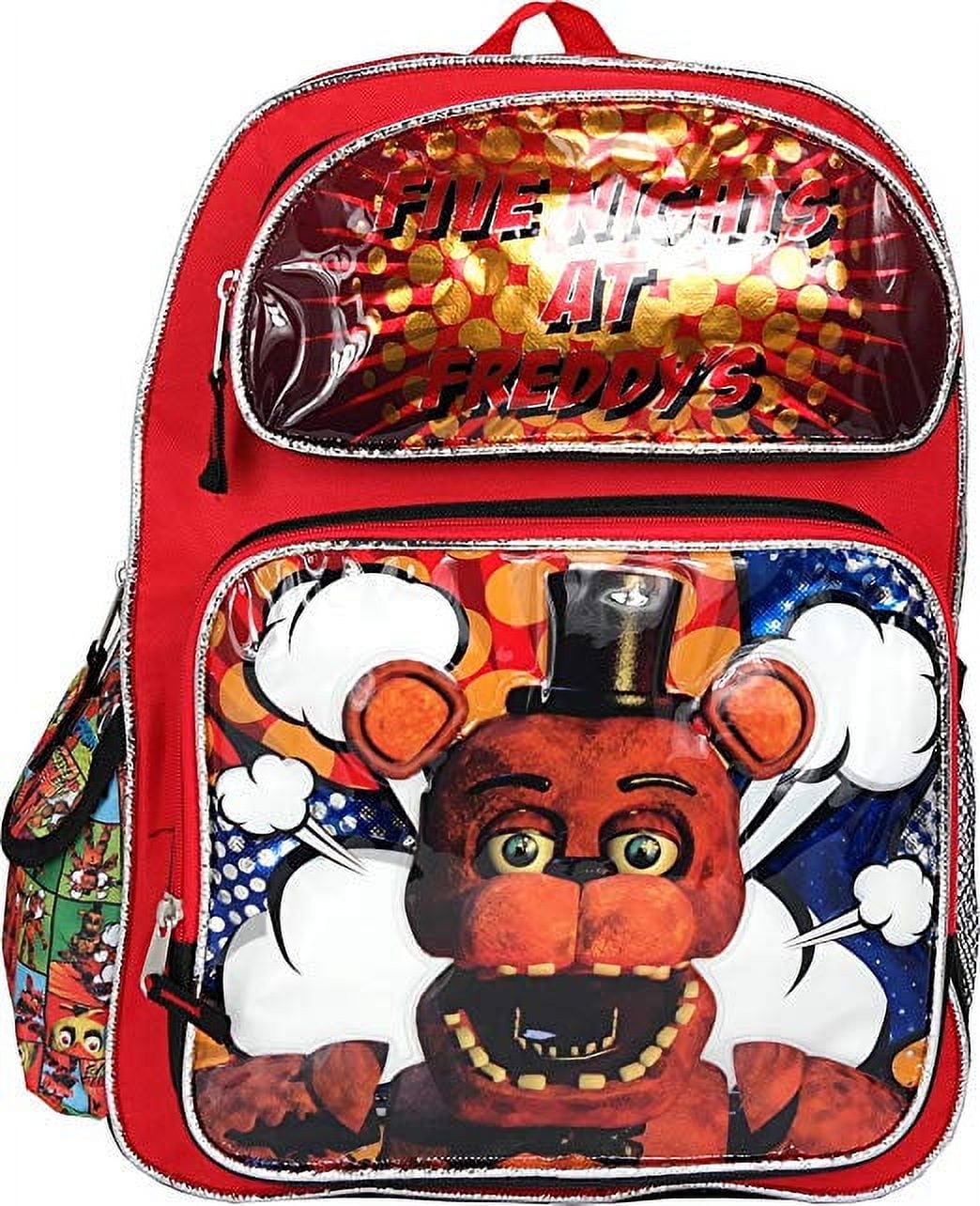Backpack Five Nights at Freddy's Red Comic 16