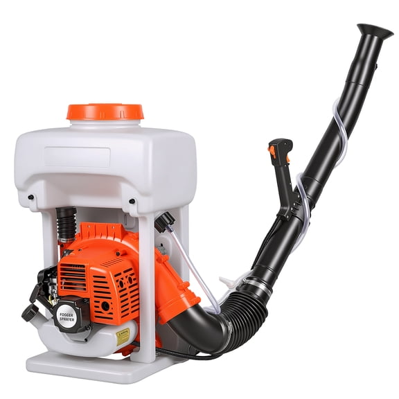 Backpack Fogger, Gas Powered Garden Sprayer, 43cc Engine, 3.7 Gallon Tank, Large Area Coverage, 6800rpm Insect Control Cold Fogger for Lawn Agricultural Spraying