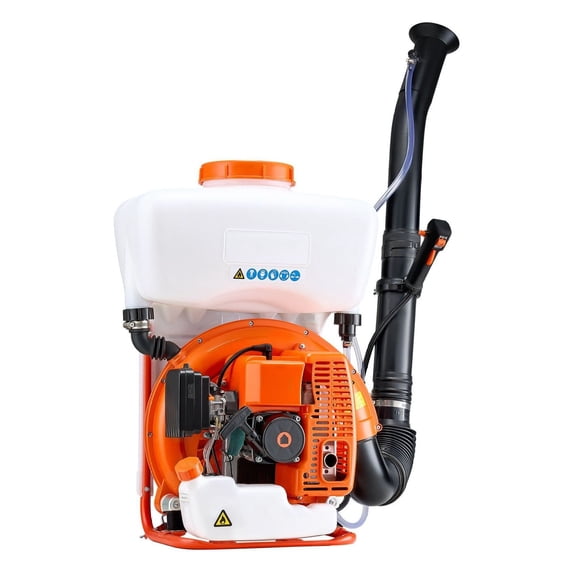 Backpack Fogger Sprayer, 63CC Gas Powered, 4 Gallon, Mister Duster for Yard, Garden, Farm, Ticks & Critter Control