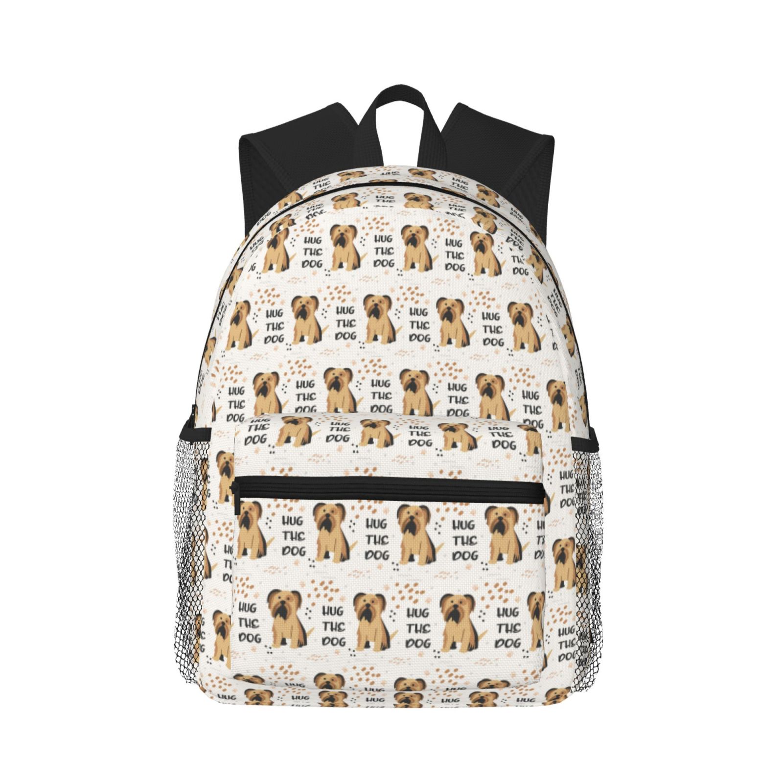 HUGLAZY Kids Backpack - Lightweight School & Travel Bag, American Flag Camo Deer Print