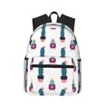 Backpack For Women/Men Heart Cactus Potted Plant Lightweight Travel