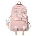 thumbnail image 1 of Backpack, Furenl Big Capacity Backpack With Kawaii Pin & Cute Pendant – Aesthetic Daypack For Women, Bookbags, 1 of 9