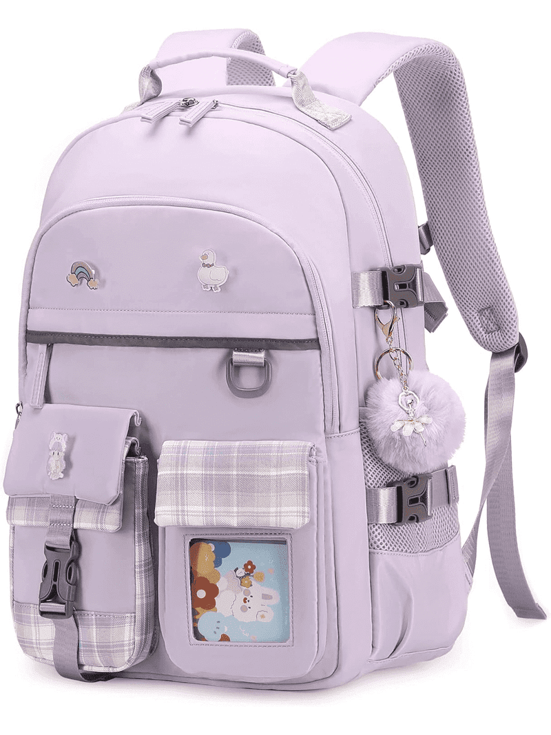 Large Laptop Backpack Purple School Bookbag for Women Teen Girls Travel Bag Amazon.com: abshoo Big Student Laptop Backpack For College  main image 4