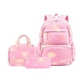 thumbnail image 1 of Backpack for Girls, Girls Backpack with Lunch Box & Pencil Case Set, 3PCS Kids Bookbag for Girl Teens, Waterproof School Backpack for Elementary Middle High School Students, 1 of 5