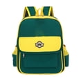 thumbnail image 1 of Backpack Green and Yellow Fabric for Back to School Use, 1 of 7