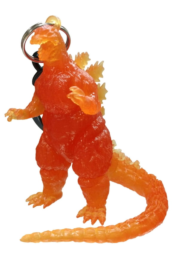 Backpack Hangers Burning Godzilla Keychain (No Packaging)