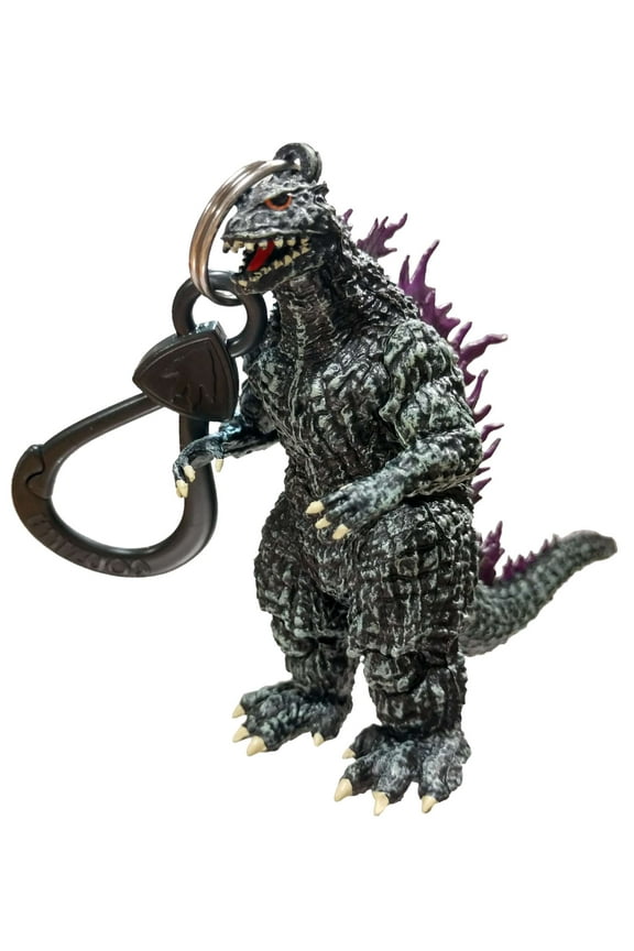 Backpack Hangers Millennium Godzilla Keychain (No Packaging)