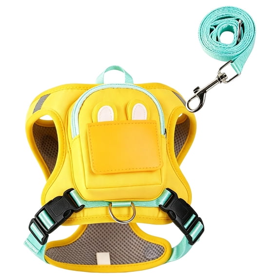 Backpack Harness with Poop Dispenser Adjustable Vest 2 in 1 Design ...