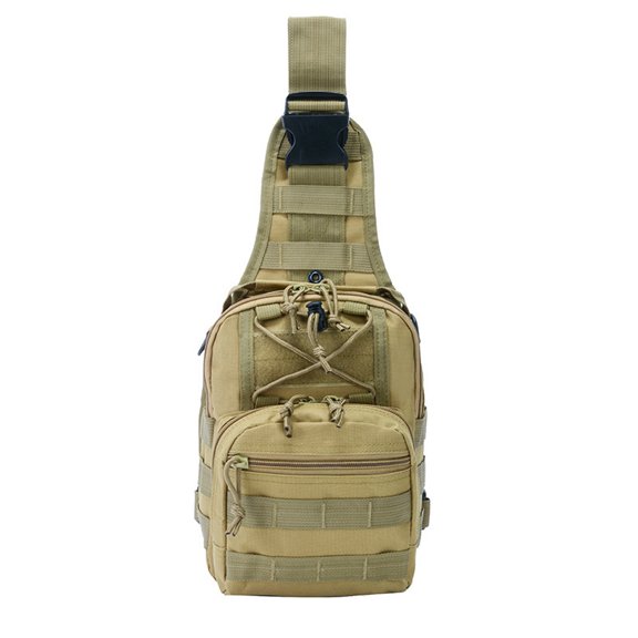 Backpack - Heavy Duty Sports Outdoor Rescue Pack - for Camping Hiking Trekking - Khaki