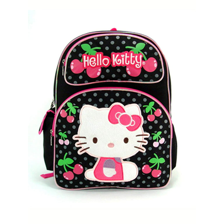 Backpack - Hello Kitty - Cherry & Polka Black 16
