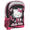 thumbnail image 1 of Backpack - Hello Kitty - Large 16 Inches - Black and Glittery, 1 of 2