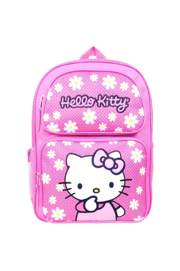 Backpack - Hello Kitty - White Flowers
