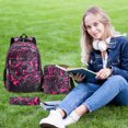 thumbnail image 1 of Backpack High School Backpack Three Sets Of Large Capacity Outdoor Travel Backpack, Usupdd 2025 Backpack High School Backpack Three, 1 of 6