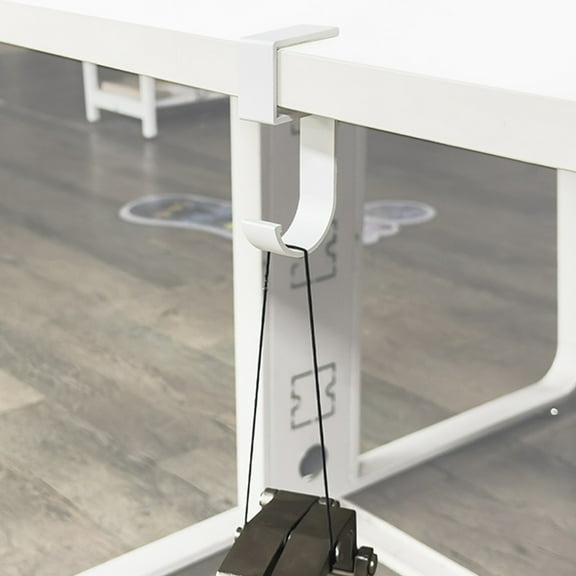 Backpack Hook for Desk, Detachable and Movable Student Side Hanging Bag Hook, Stainless Steel Space-Saving Desk Organizer for Backpacks and Bags