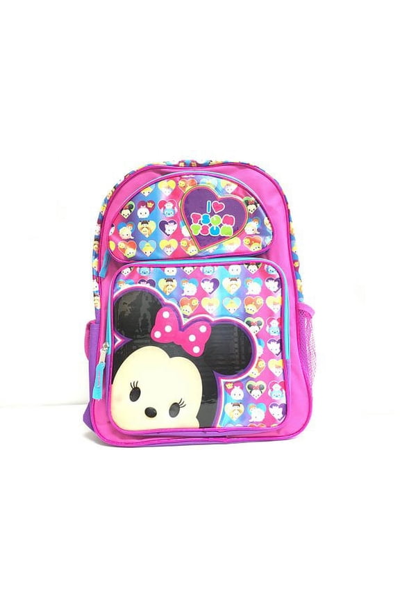 Backpack - - I Love Tsum Tsum Line School Bag New 126890