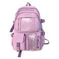 thumbnail image 1 of Backpack Kawaii Backpack, Cute Aesthetic Backpack for (Purple), By TINGXIN, 1 of 9