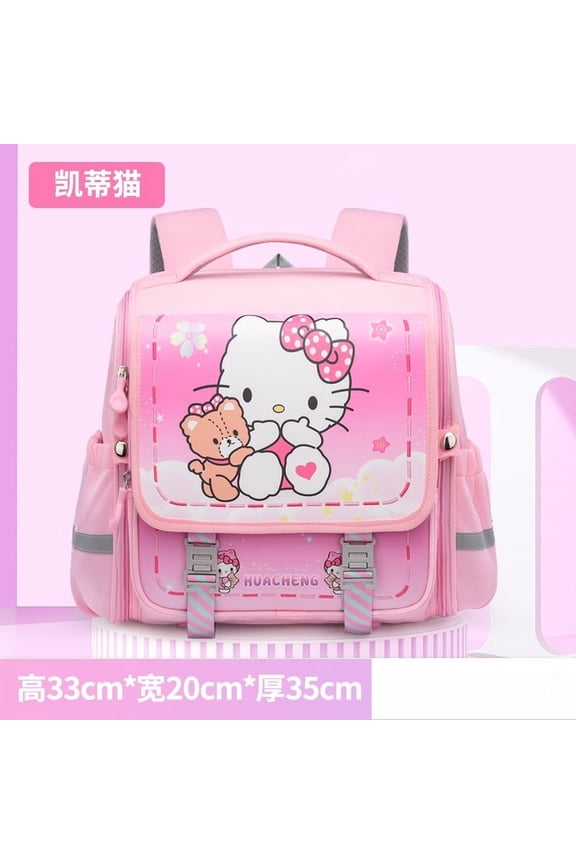 Backpack Kuromi Waterproof Lightweight Cute Cartoon Unisex Bag