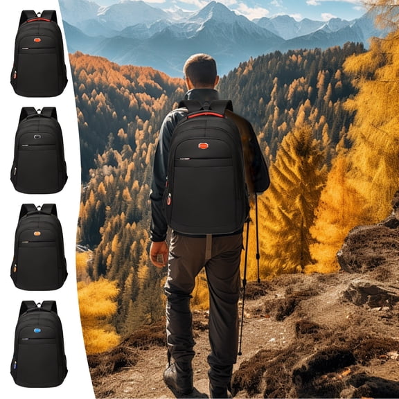 Backpack, Laptop Bag, Durable Nylon Material, Laptop-Safe Compartments, Water-Resistant Design, Outdoor Travel Gear, Student Use, Daily Commute & Adventure Travel, Travel Gear, Commuter Sopatenor