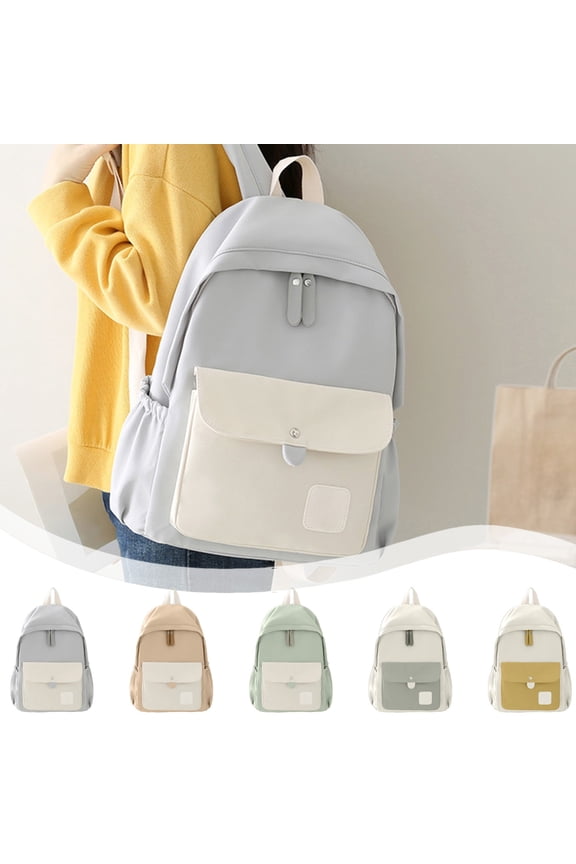 Backpack Large Capacity Canvas Business Travel Daypack Laptop Bag for Men Women Teacher College Office Magnetic Closure Bookbag by PALIFEUR