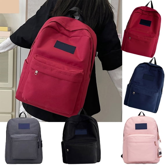 Backpack Large Capacity Waterproof Polyester Outdoor Travel Daypack Fashion Versatile Bookbag for Teens College Office Commuter by PALIFEUR
