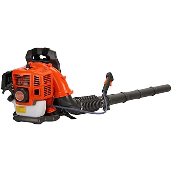Backpack Leaf Blower, 2-Cycle Engine 550CFM Air Volume Leaf Blower 52CC Gas Powered Leaf Blower Snow Blower for Lawn Care, Road Cleaning Orange$$Garden &