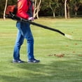 thumbnail image 1 of Backpack Leaf Blower 2-Stroke Gas Powered Snow Blower 63.3CC 2700W Air Cooling, 1 of 13