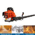 thumbnail image 1 of Backpack Leaf Blower, 52CC 2-Stroke Leaf Blower with Fuel Tank, 550 CFM Air Volume 200 MPH Speed, Ideal for Lawn Care, Leaf Cleaning, and Snow Removal, 1 of 8