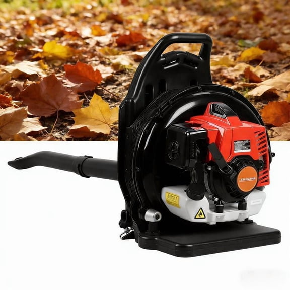 Backpack Leaf Blower Gas Powered – Commercial 63.3cc 2-Stroke Engine, 200 MPH & 700 CFM All-Season Blower for Yard Care, Debris & Snow