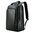 thumbnail image 1 of Backpack Leather Backpack Men's Business Trip First Layer Leather Backpack Computer Bag, 1 of 2
