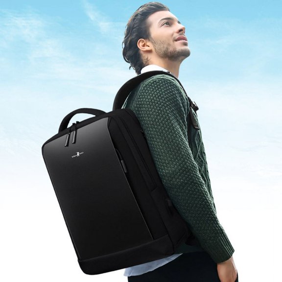 Backpack Leisure Computer Bag Portable Travel Can Put Notebook,Blue