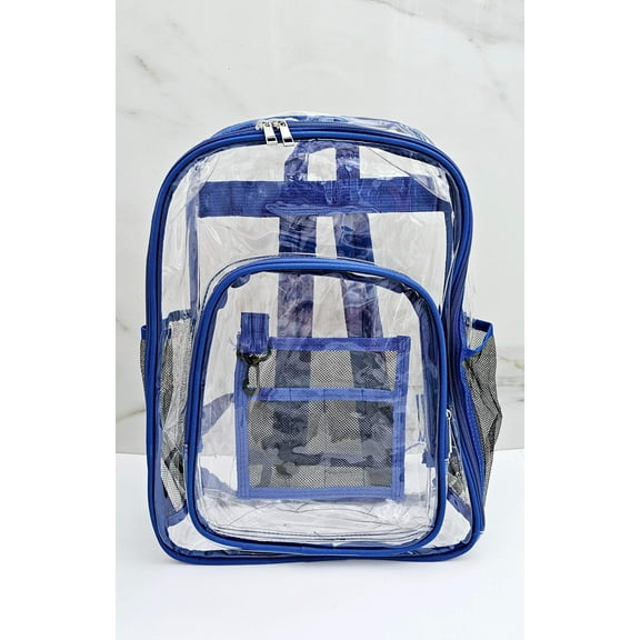 Backpack  Lunch Bag Clear Set