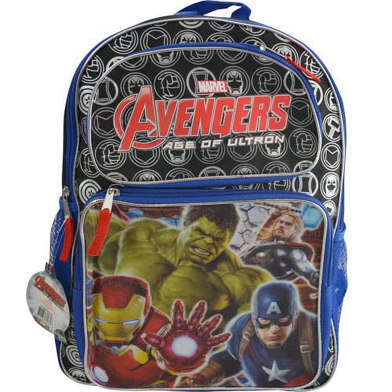 avengers kid backpacks Marvel Backpack For Boys | Backpack | Captain America And Iron Man | Kids Superhero Bag | Blue One Size This Marvel Avengers Boys 11 inch Mini Backpack features one spacious main compartment with zipper closures Marvel Backpacks