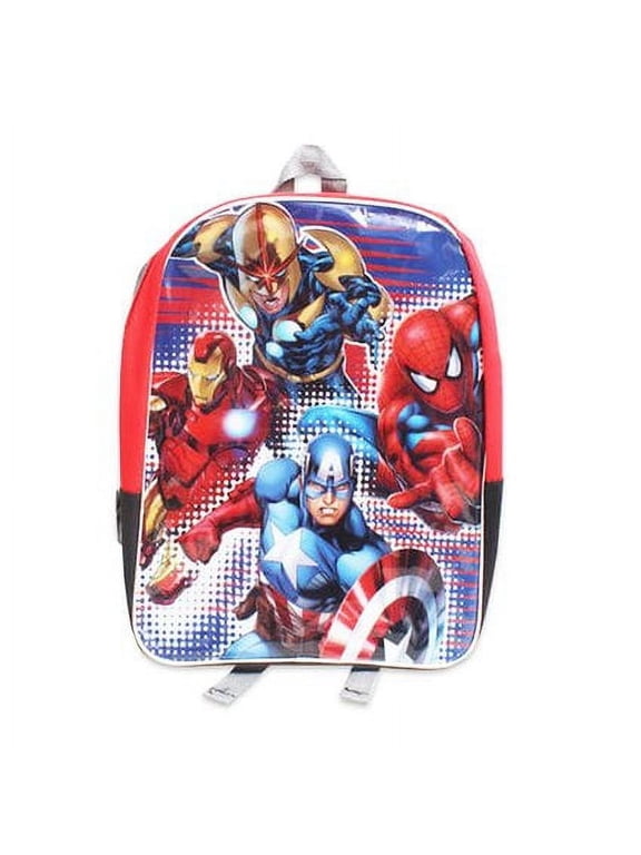 Backpack - Marvel - Avengers Red New Large School Bag 16490
