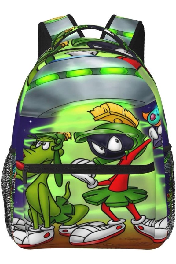 Backpack Marvin Anime The Martian Funny Laptop Back Pack Book Bag Hiking Outgoing Daypack For Women Mens
