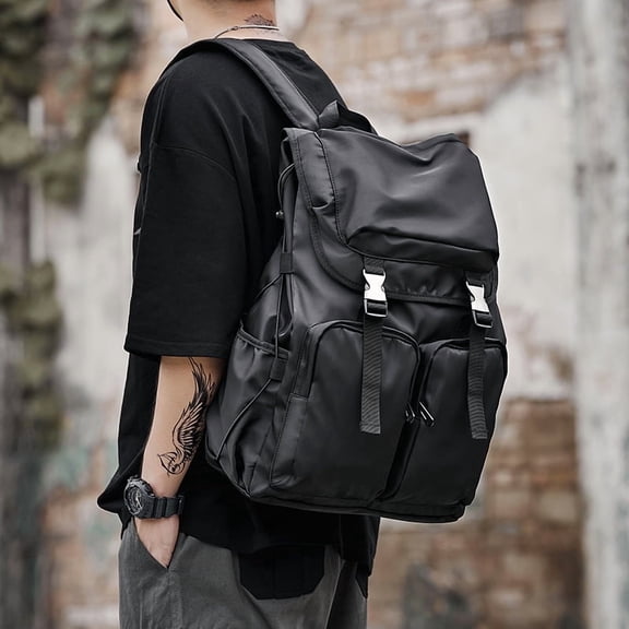 Backpack Men Fashion Large Capacity,Black