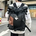 thumbnail image 1 of Backpack Men's Large Capacity Waterproof Rucksack,Black, 1 of 2